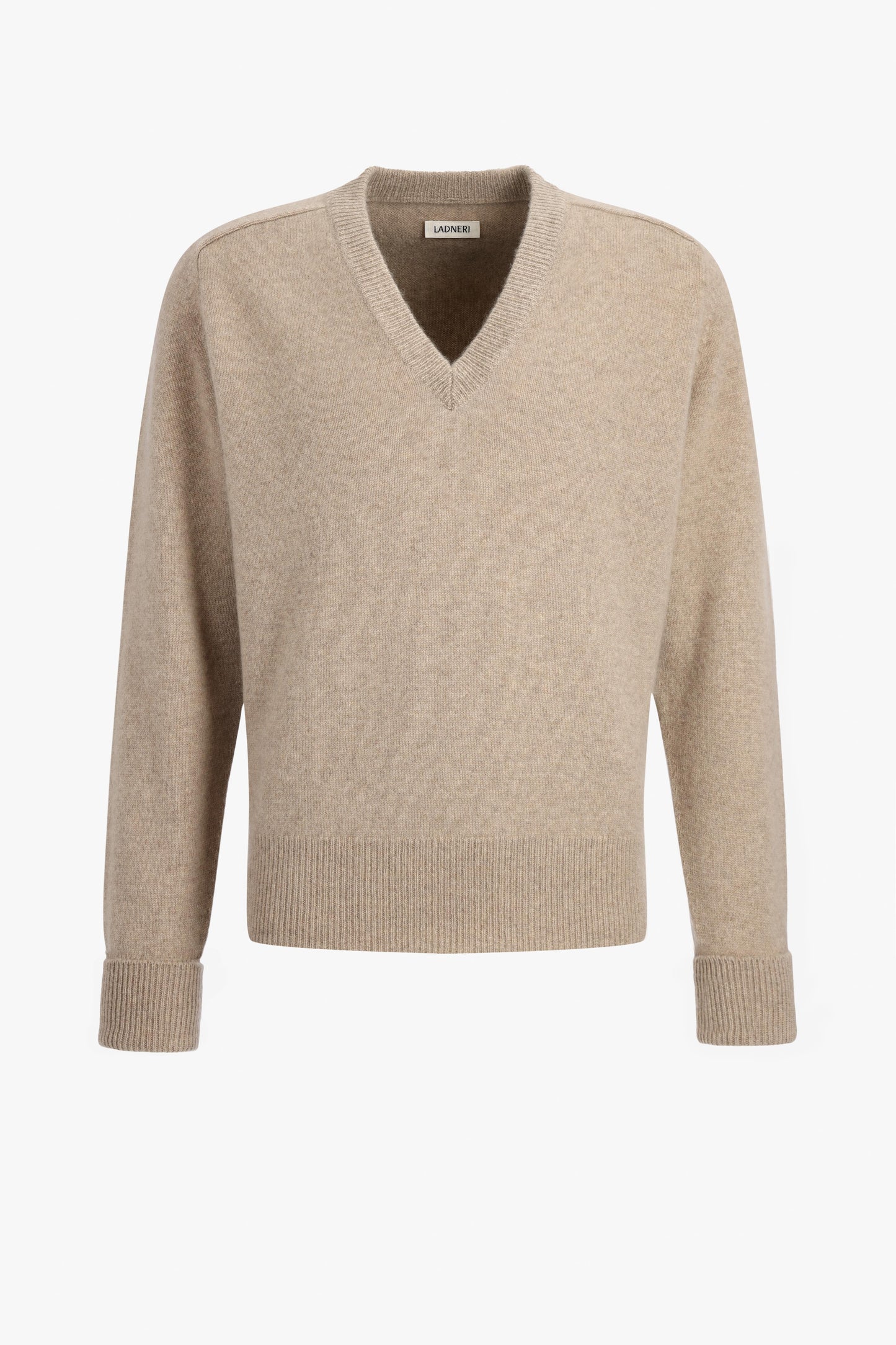 Joey Sweater in Taupe Melange, Ladneri Men - Anita Hass