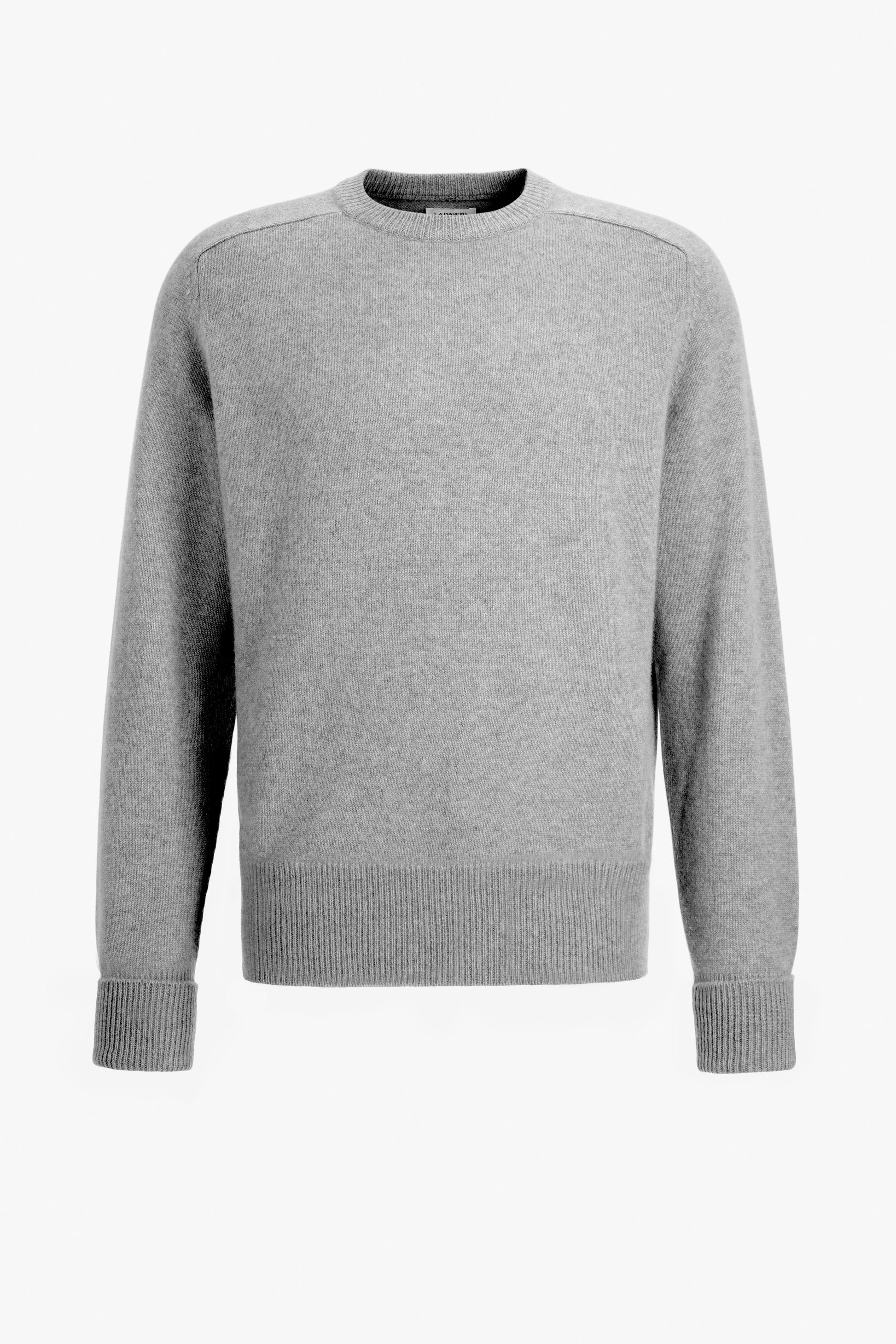Maglione Vincent in grigio medio melange Ladneri Men - Anita Hass