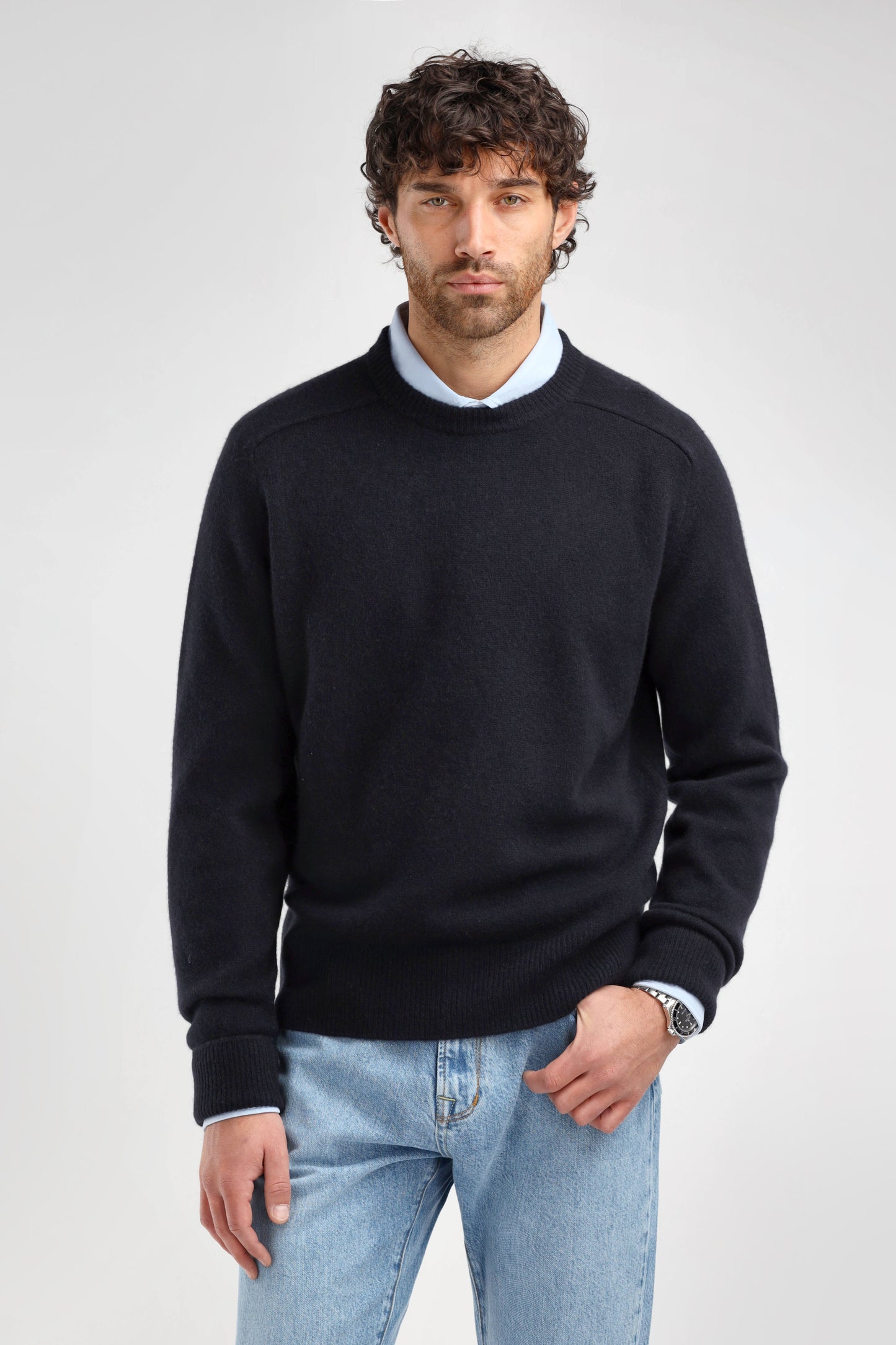 Pullover Vincent in Navy Ladneri Men
