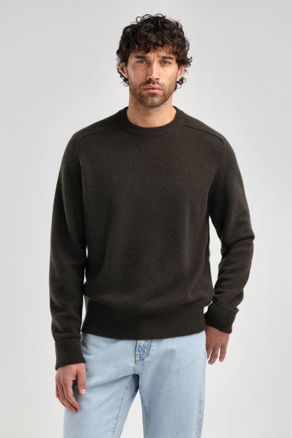 Vincent Sweater in Olive, Ladneri Men - Anita Hass