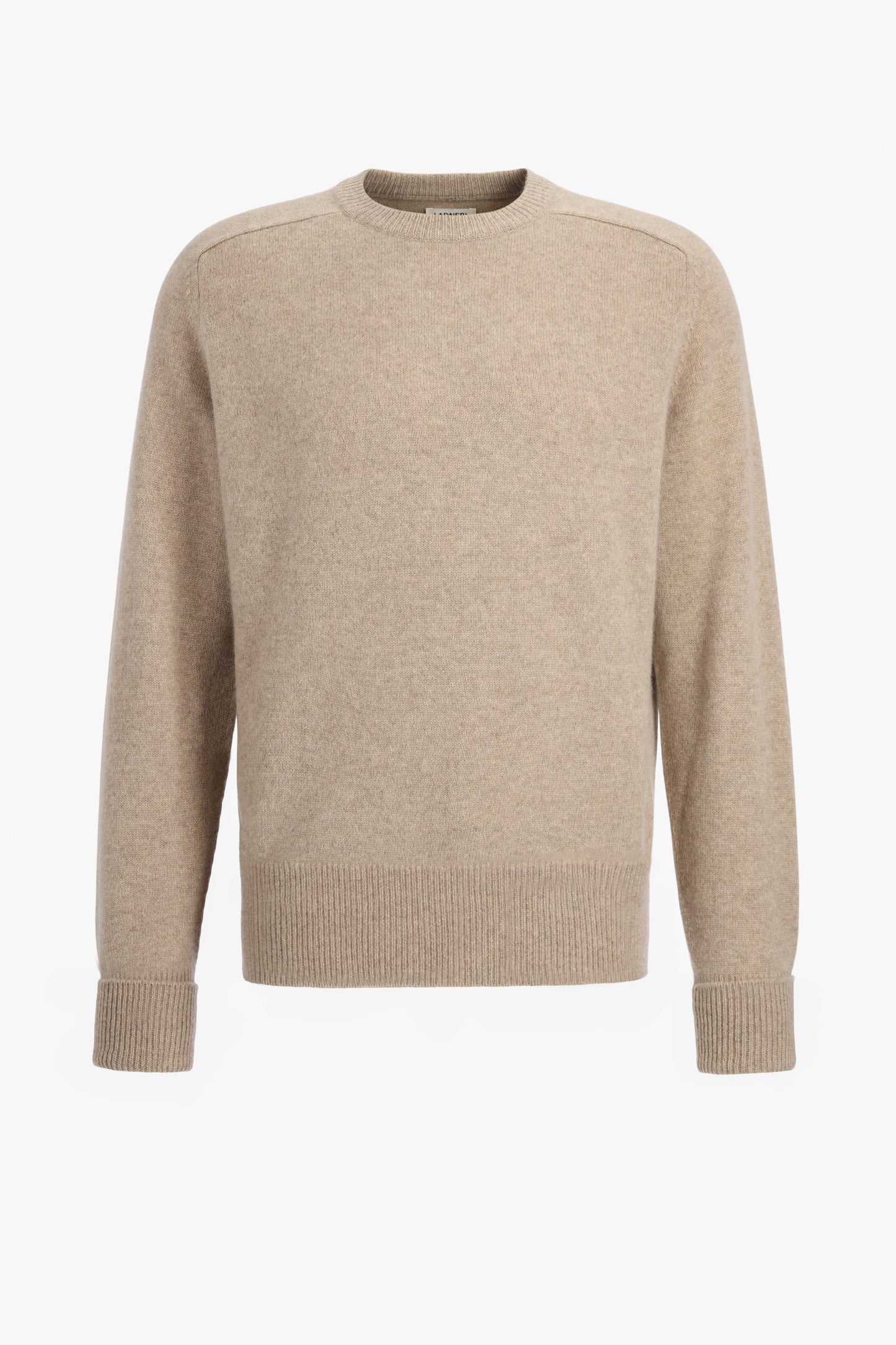 Vincent Sweater in Taupe Melange by Ladneri Men - Anita Hass