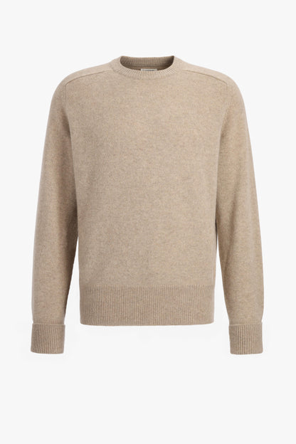Vincent Sweater in Taupe Melange by Ladneri Men - Anita Hass