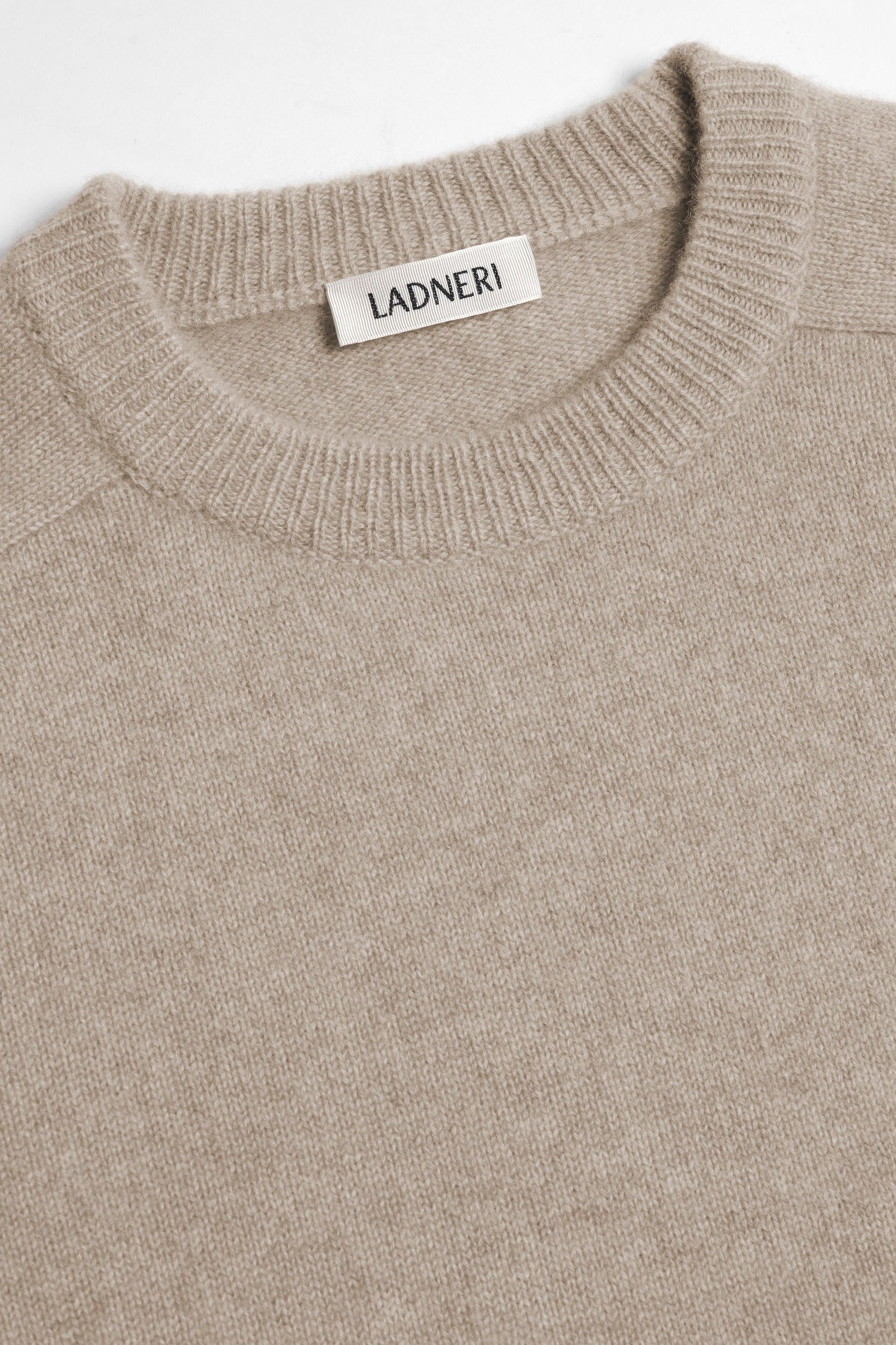 Vincent Sweater in Taupe Melange by Ladneri Men - Anita Hass