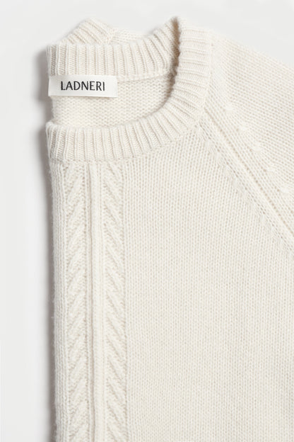 Pullover Alune in Ivory Ladneri