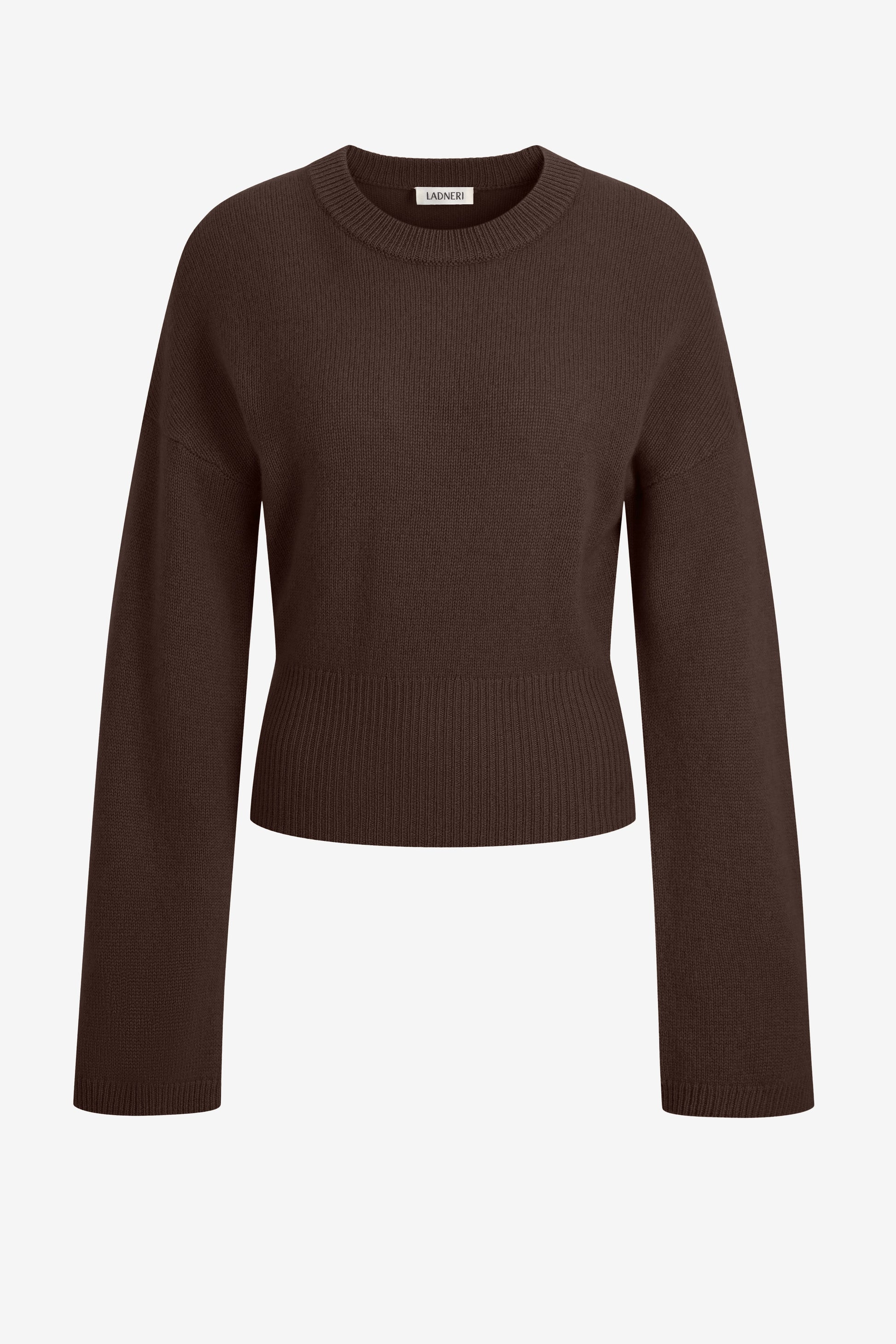 Pullover Fede in Dunkelbraun Ladneri