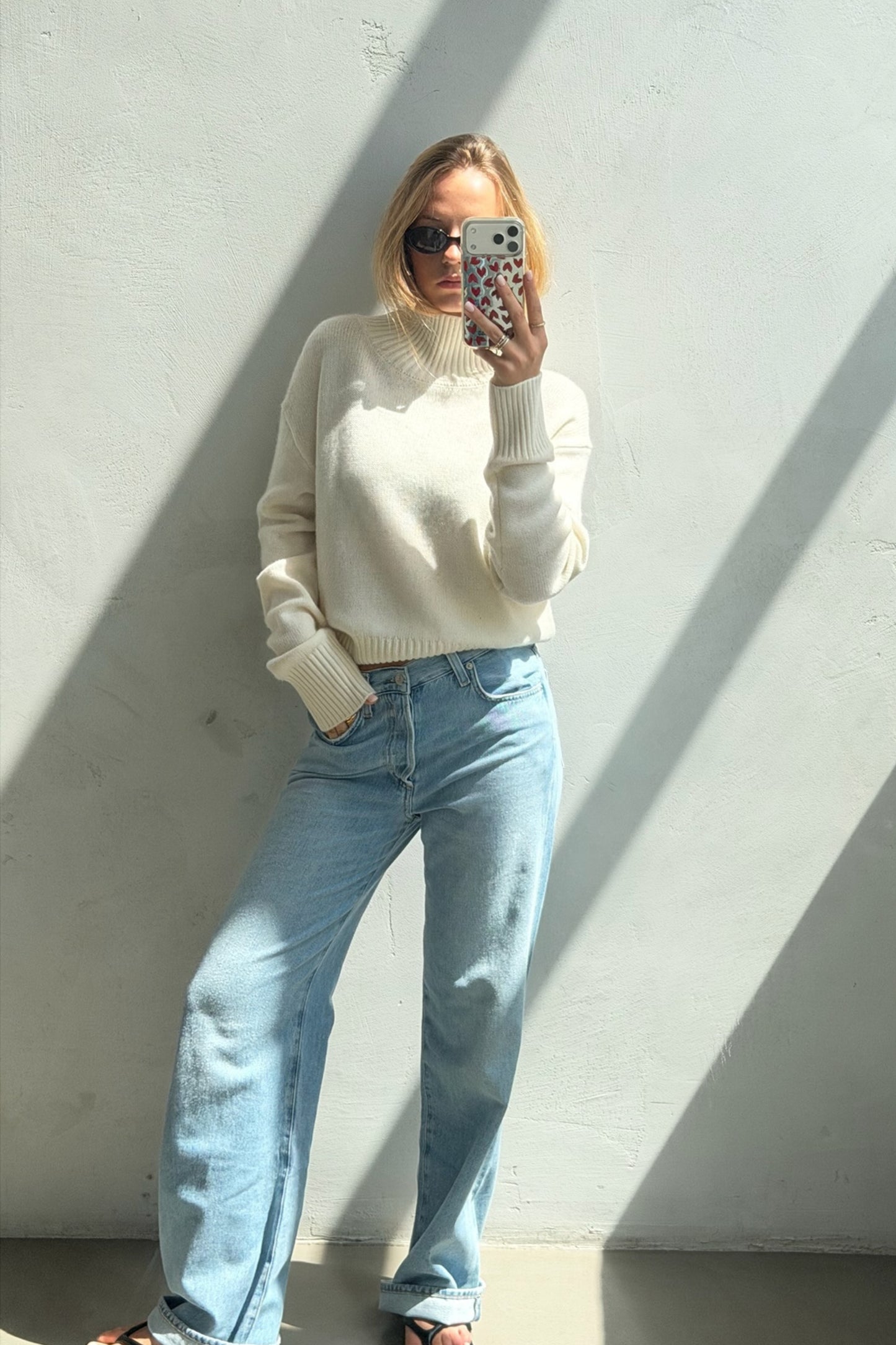 Pullover Jardin 2.0 in Ivory Ladneri