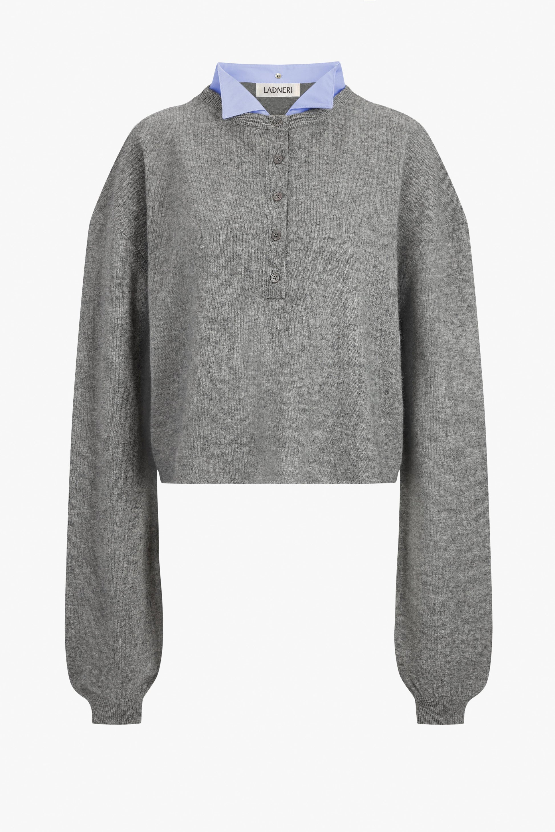 Loulou Sweater in Gray Ladneri - Anita Hass