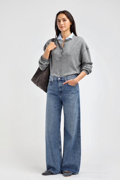 Loulou Sweater in Gray – Ladneri