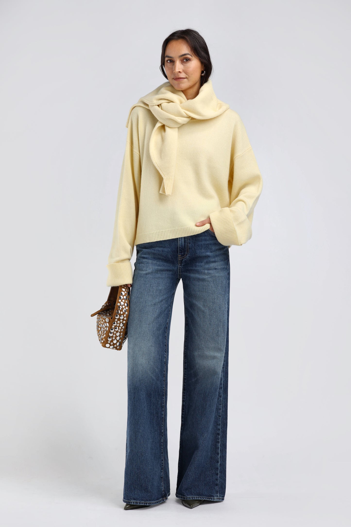 Melina Sweater in Buttercream by Ladneri - Anita Hass
