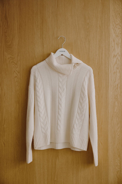Pullover Nappa in Ivory Ladneri