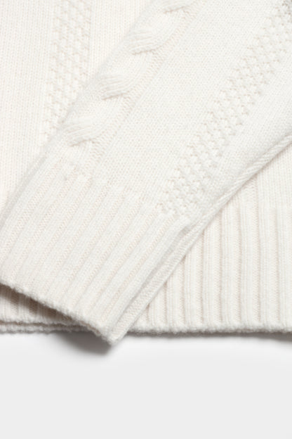 Pullover Nappa in Ivory Ladneri