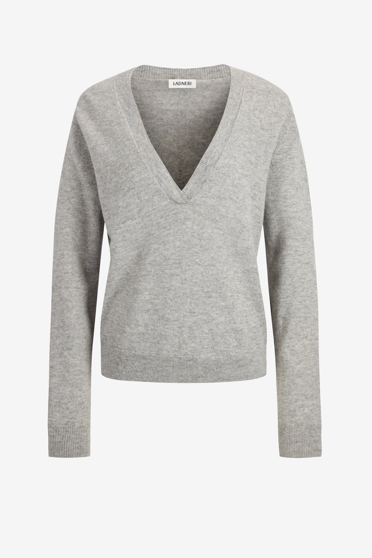 Pullover Pizzo in Hellgrau Ladneri