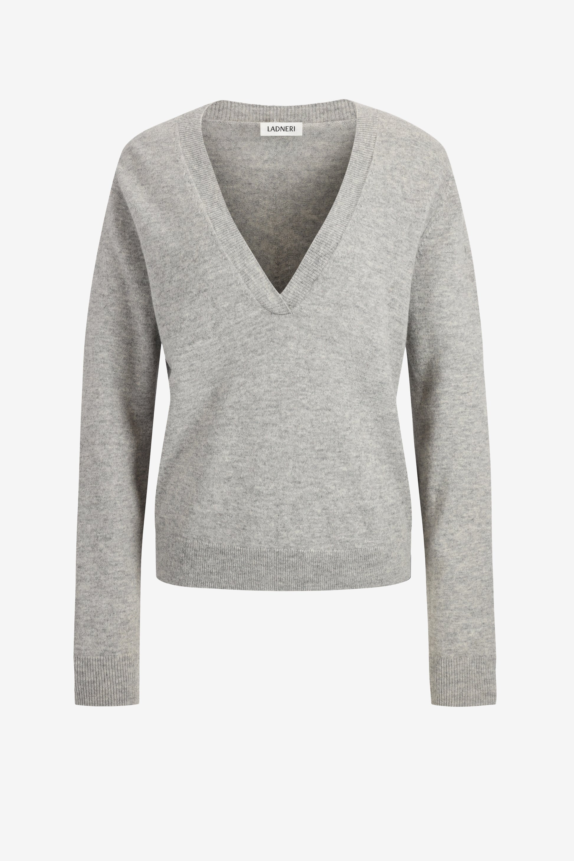 Pullover Pizzo in Hellgrau Ladneri