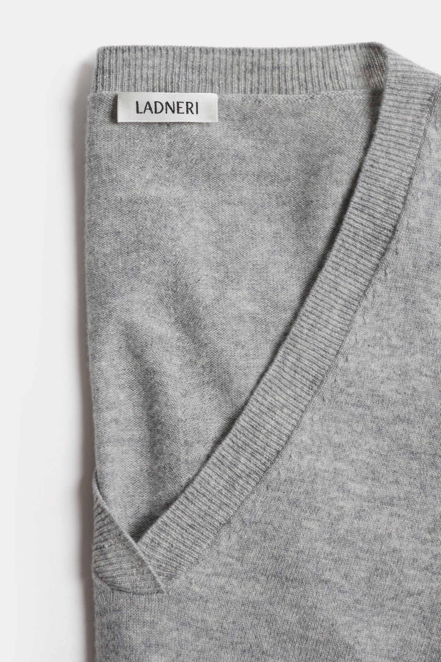 Pullover Pizzo in Hellgrau Ladneri