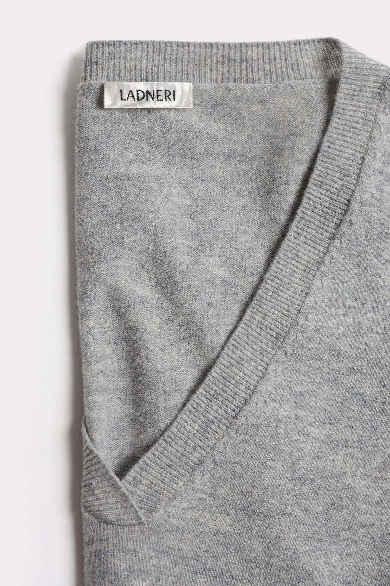 Pullover Pizzo in Hellgrau Ladneri