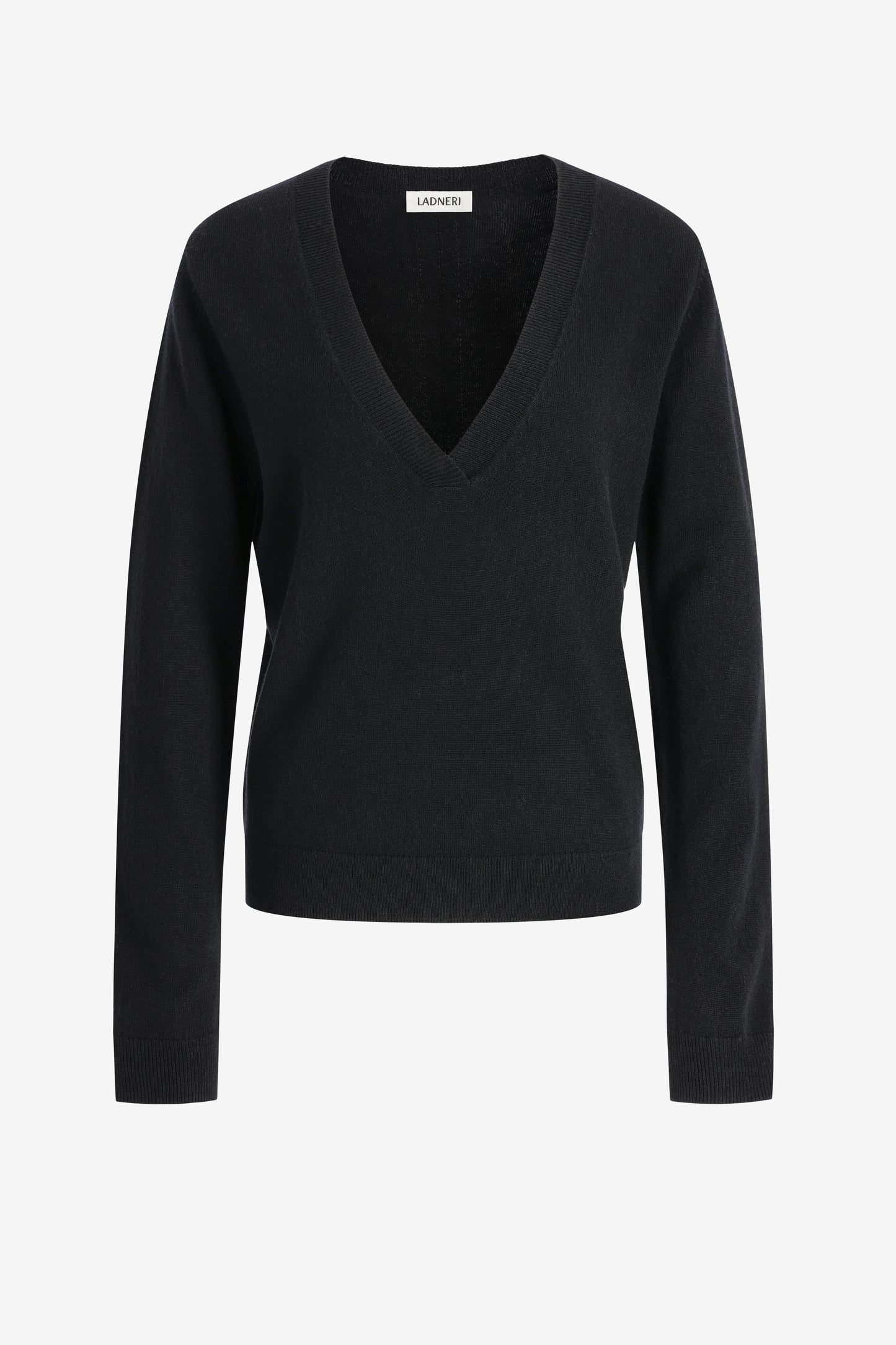 Pullover Pizzo in Schwarz Ladneri