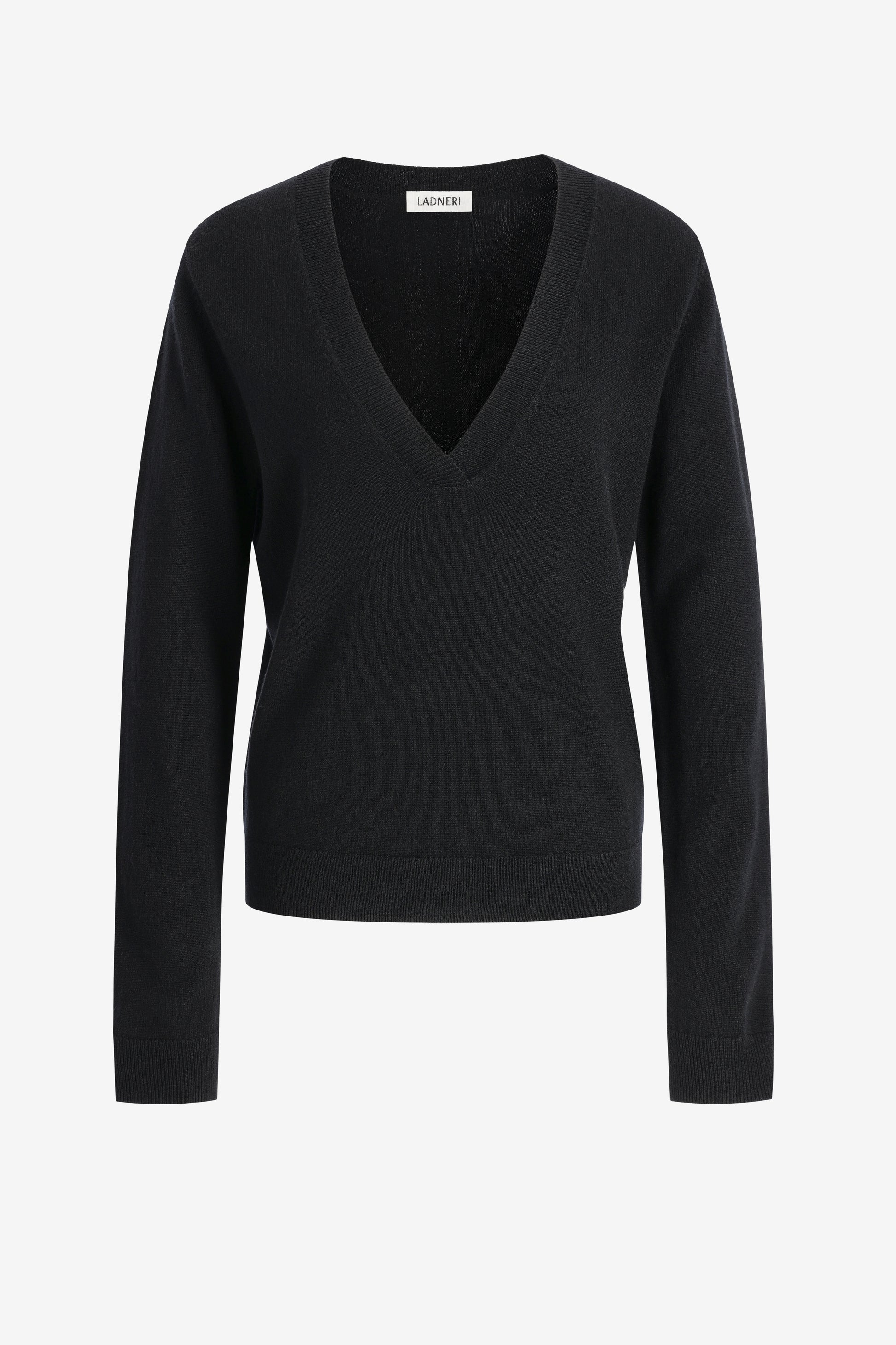 Pullover Pizzo in Schwarz Ladneri