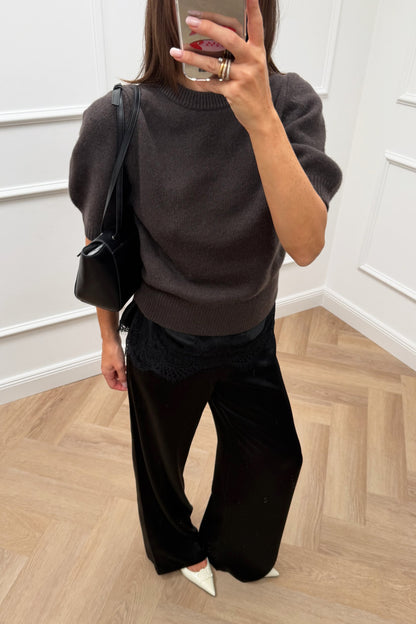 Sweater Poupette in Cacao Noir
