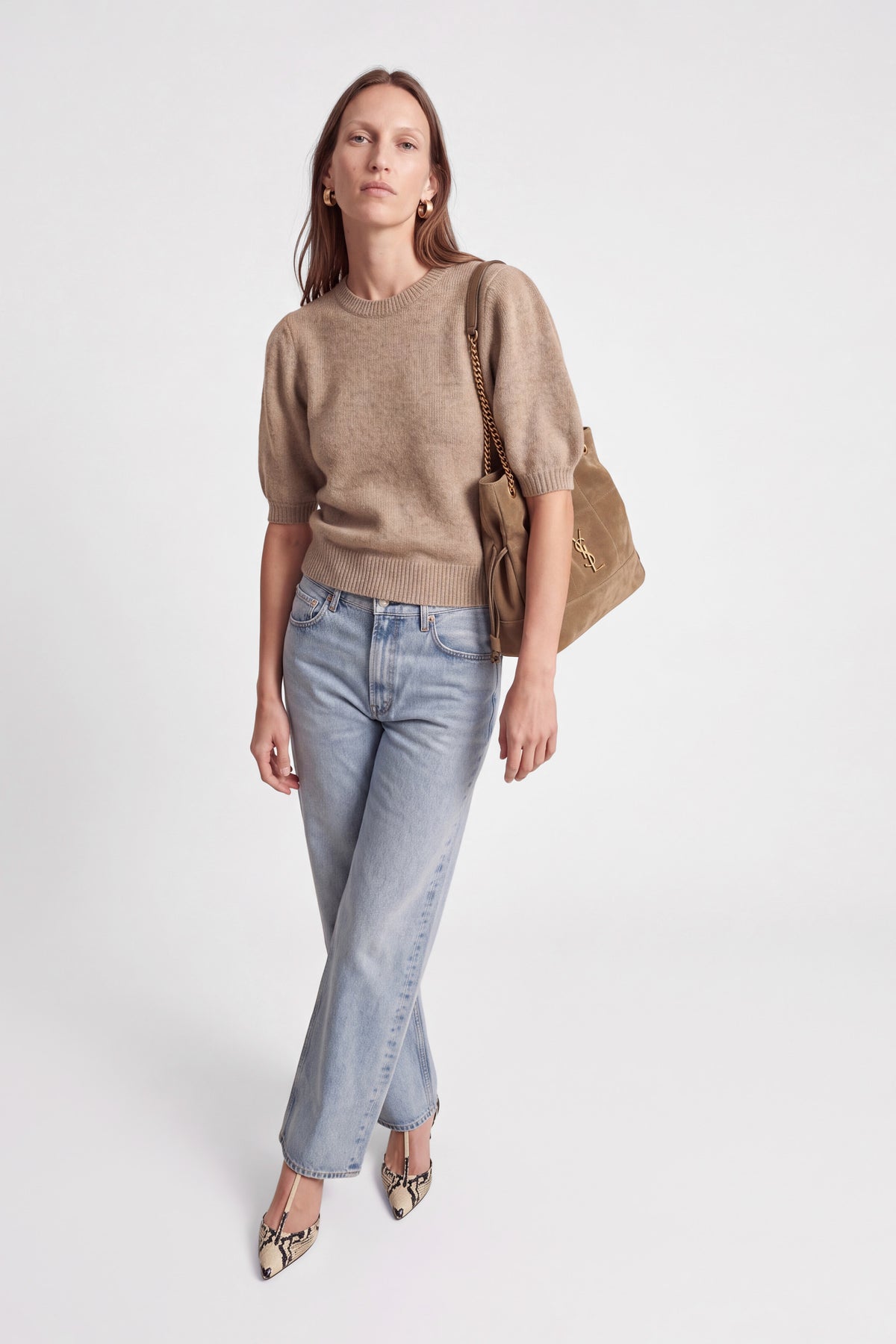 Pullover Poupette in Golden Oat Ladneri