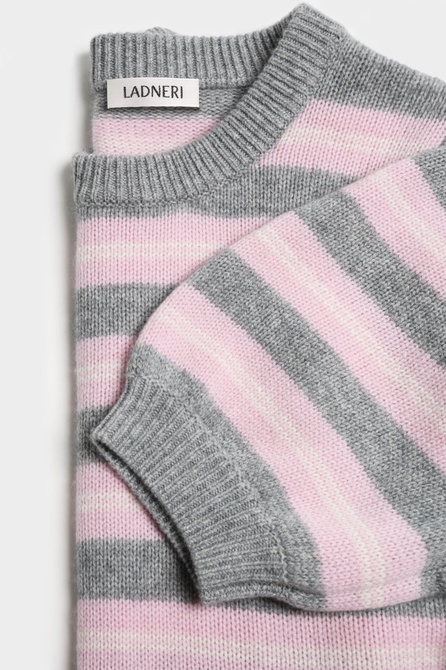 Pullover Poupette in Pink Striped Ladneri