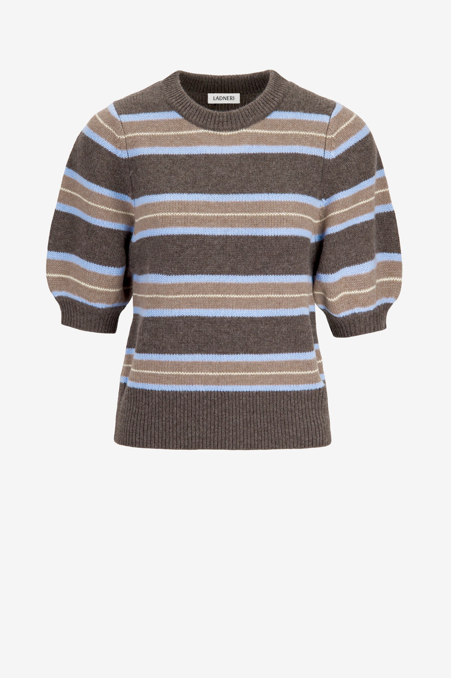 Pullover Poupette in Taupe Striped Ladneri