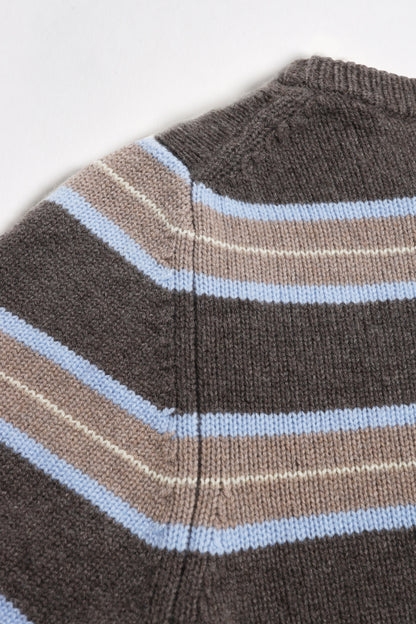 Pullover Poupette in Taupe Striped Ladneri