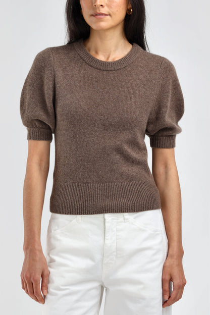 Pullover Poupette Soleil in Braun Ladneri