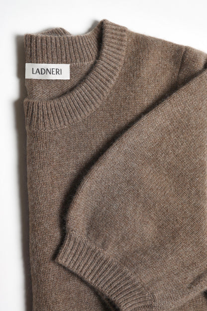 Pullover Poupette Soleil in Braun Ladneri