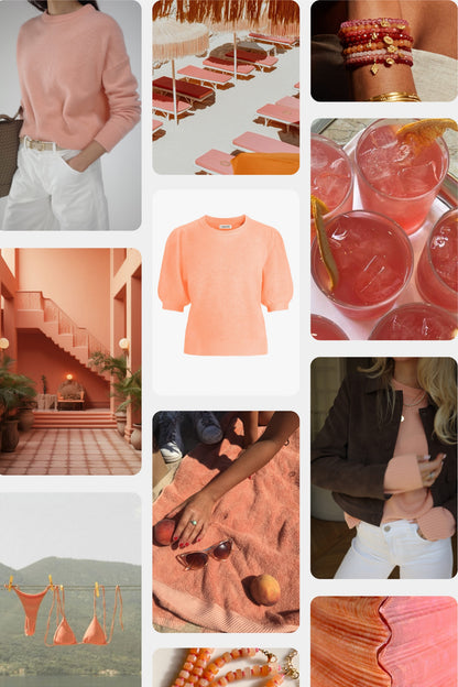 Jersey Poupette Soleil en color Shrimp – Ladneri