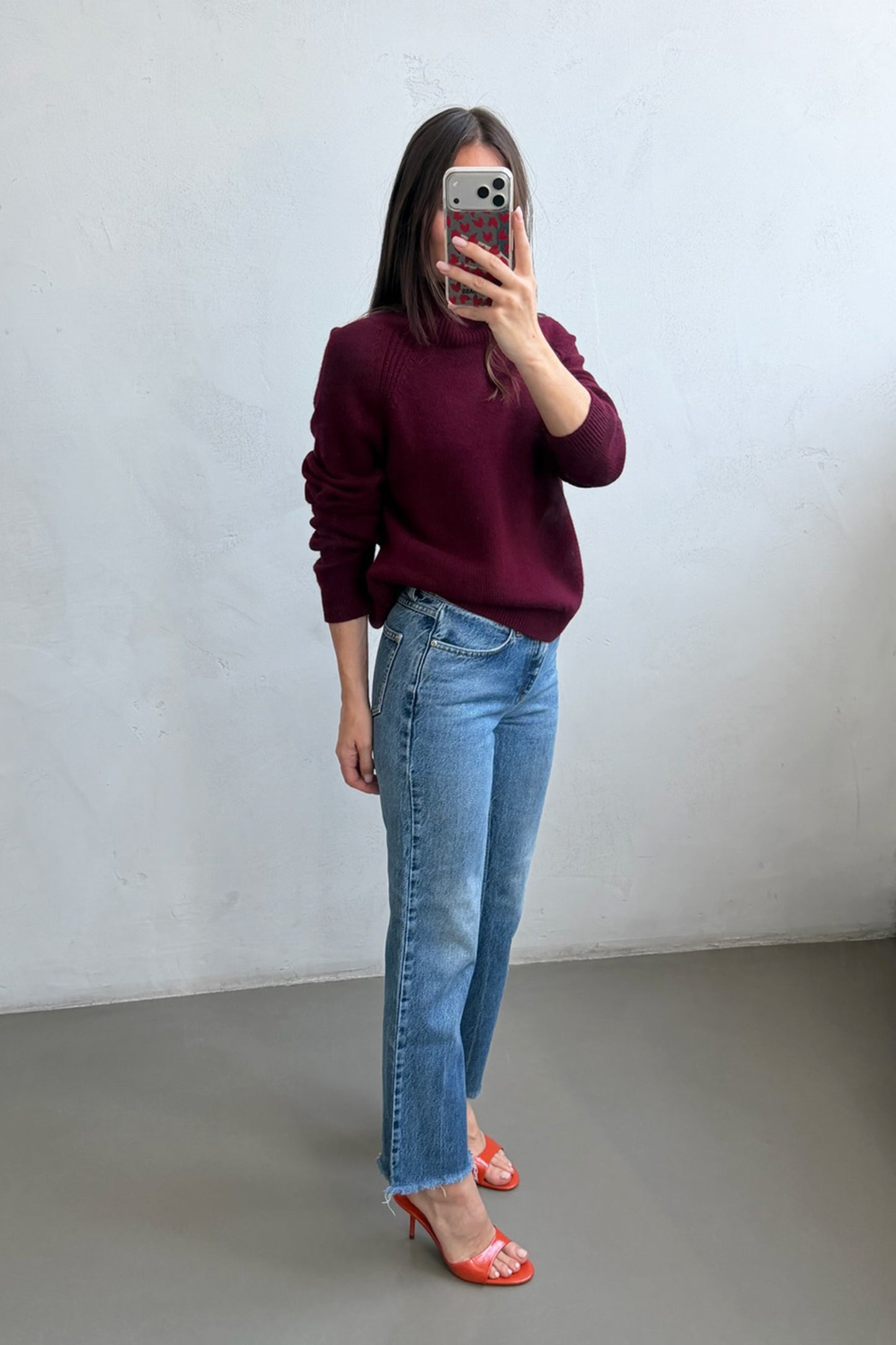Sweater Serena in Wine