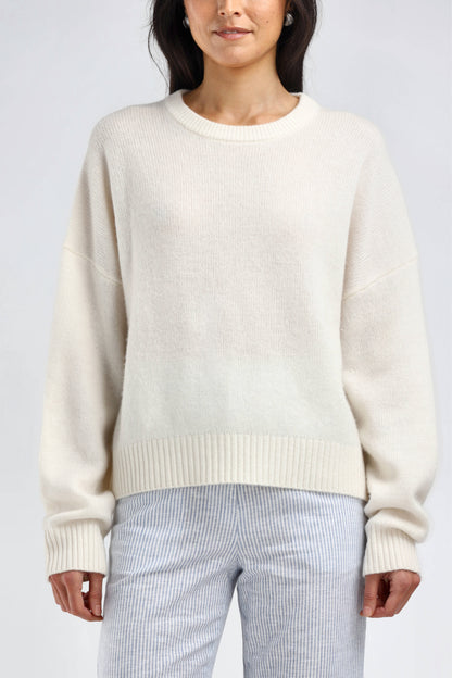 Slush Soleil Sweater in White – Ladneri 