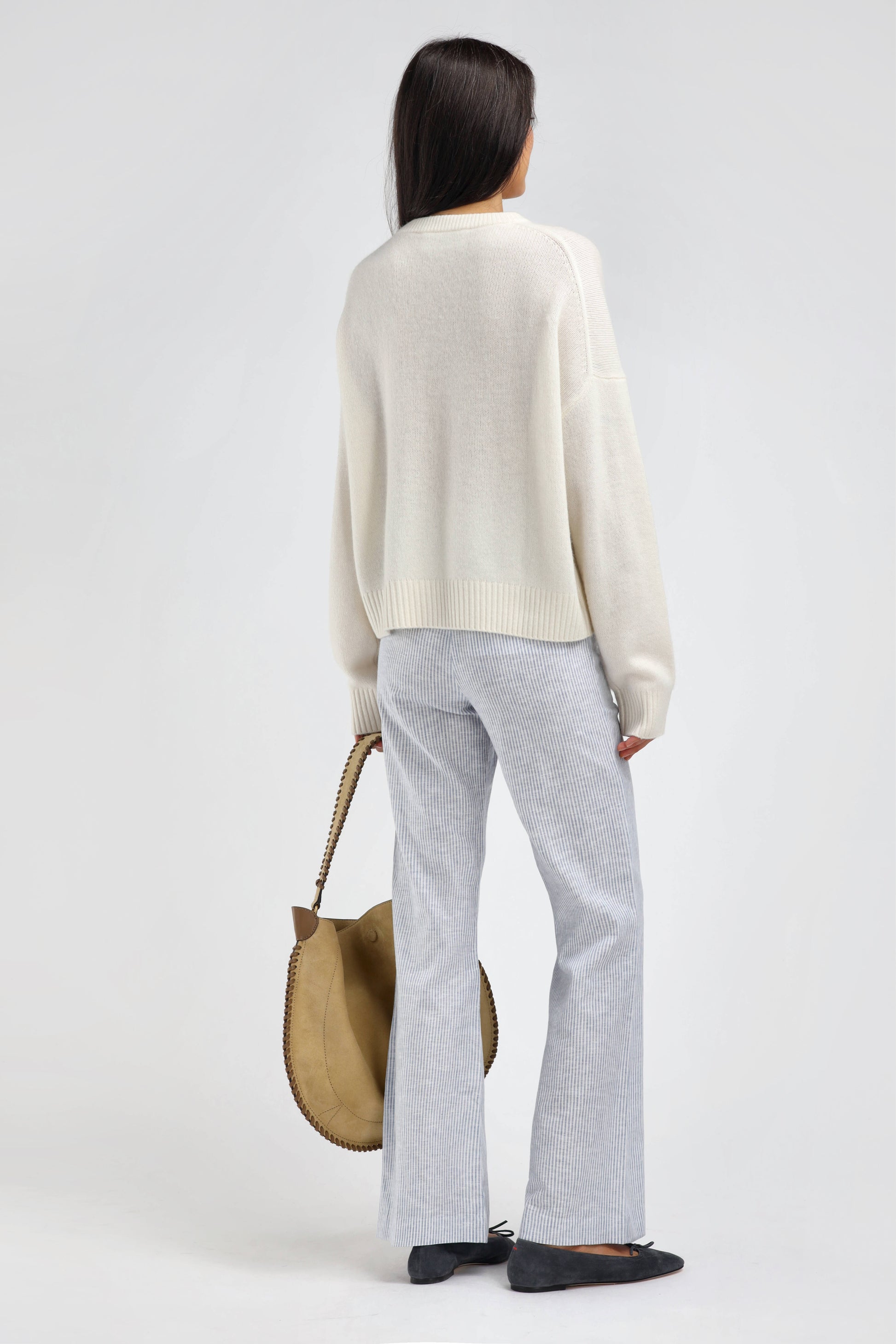 Slush Soleil Sweater in White – Ladneri 