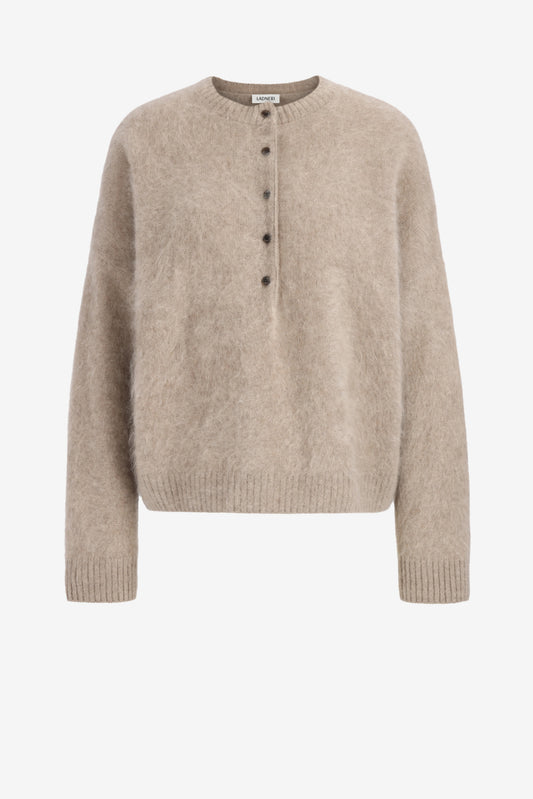 Pullover Veya in Sand Brushed Ladneri