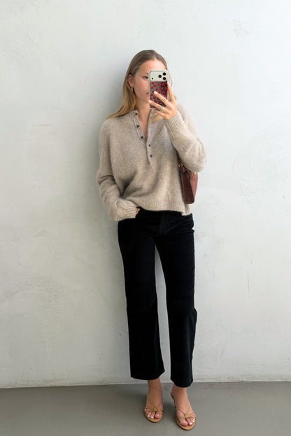 Pullover Veya in Sand Brushed Ladneri