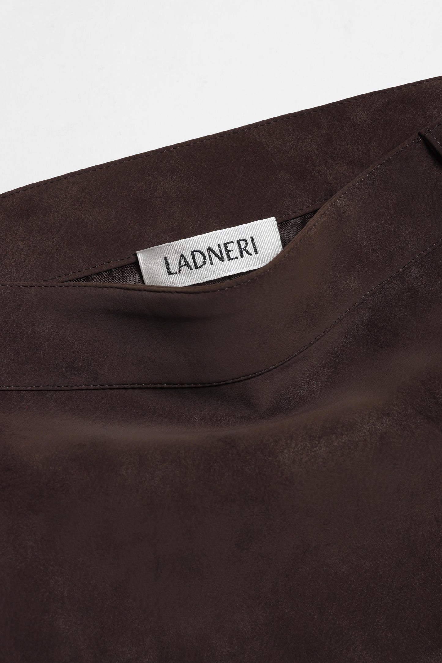 Jupe Avel marron foncé – Ladneri 