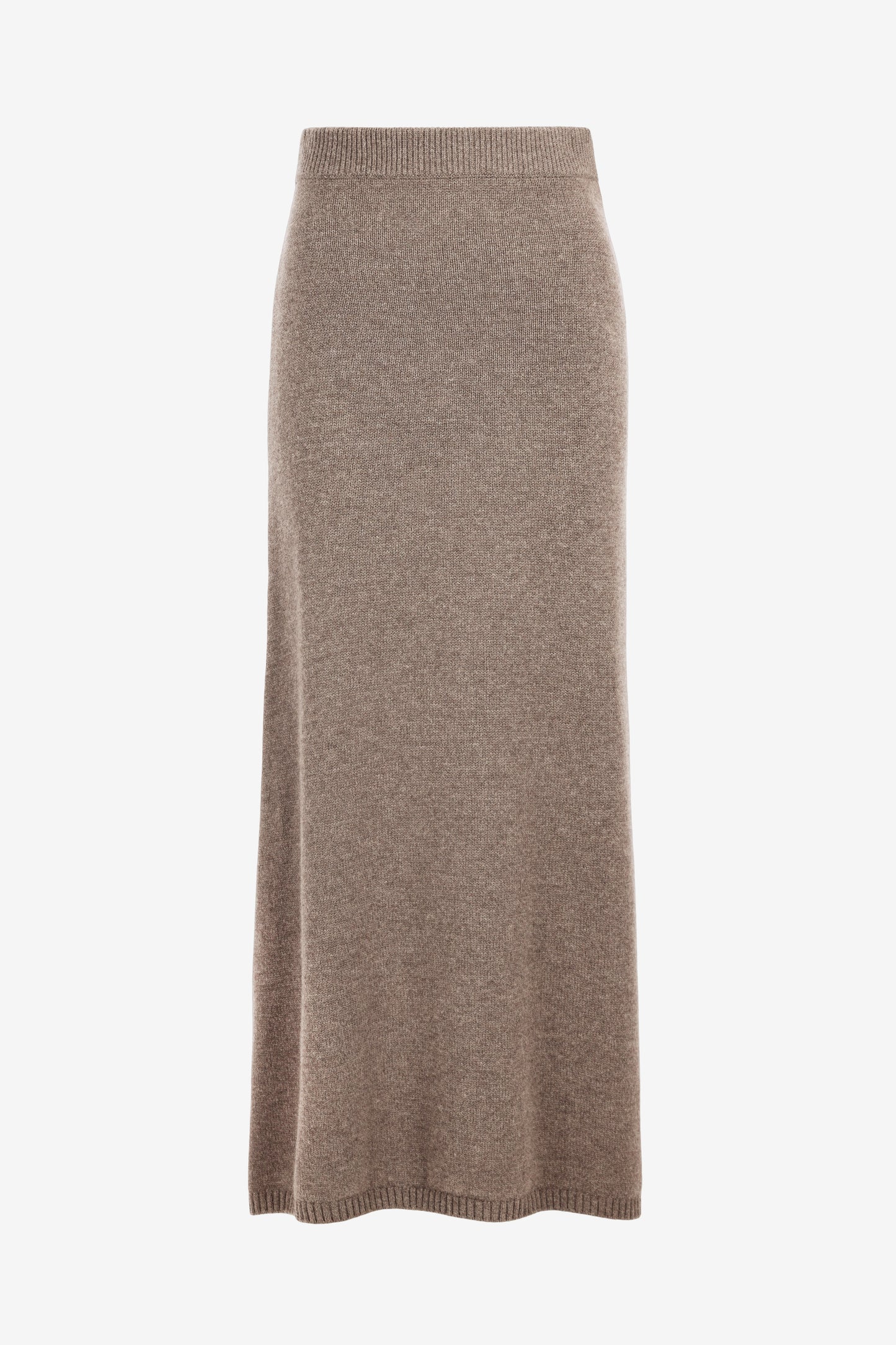 Skirt Karo in Taupe