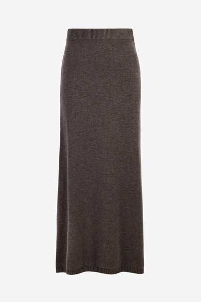 Skirt Karo in Truffle