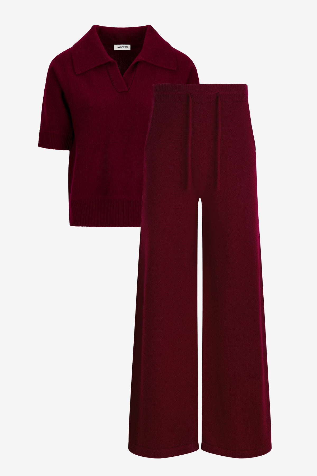 Strick Set in Wine Ladneri