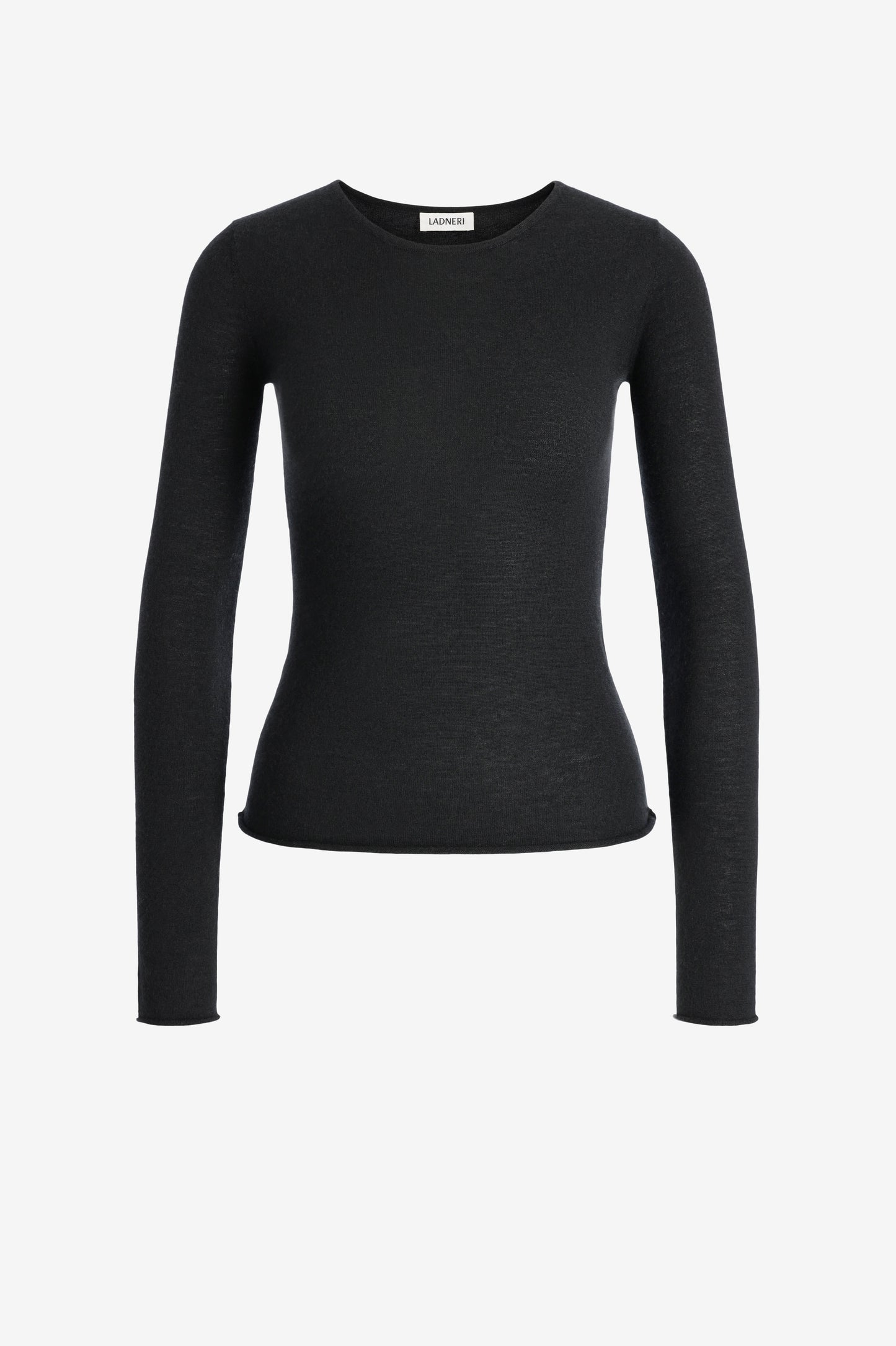 Strickshirt Finest in Schwarz Ladneri