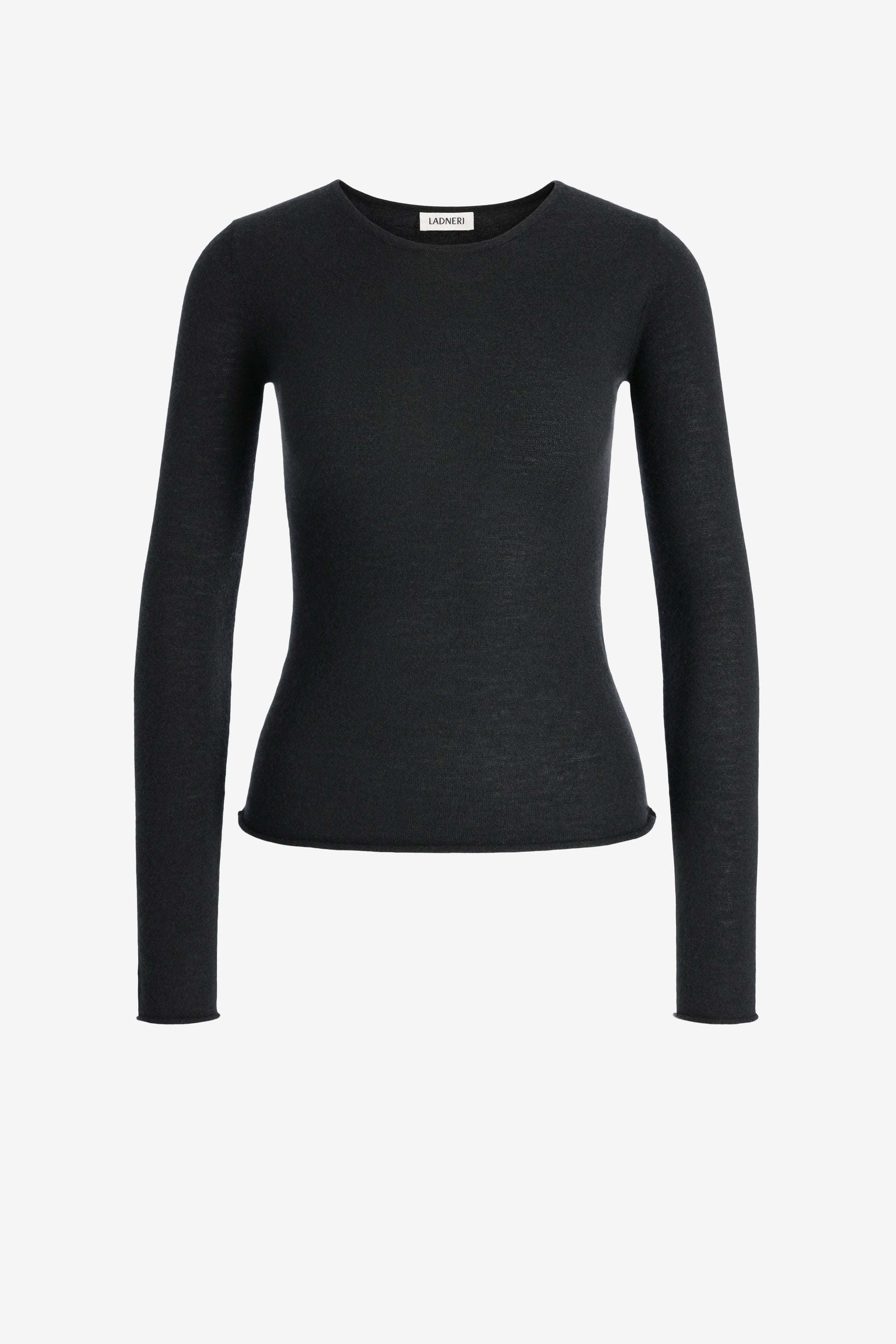 Strickshirt Finest in Schwarz Ladneri