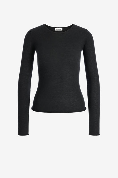 Strickshirt Finest in Schwarz Ladneri