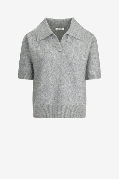 Strickshirt Niam in Knitted Stone Ladneri