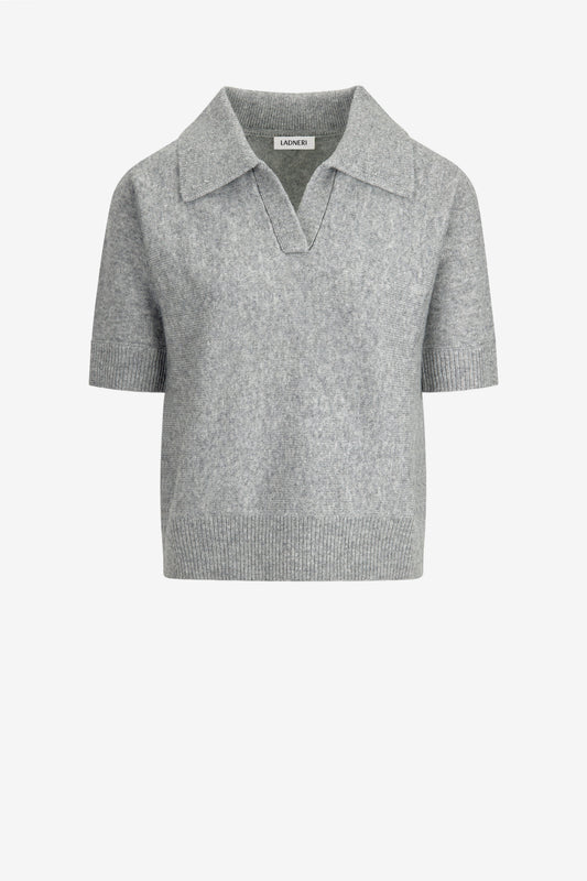 Strickshirt Niam in Knitted Stone