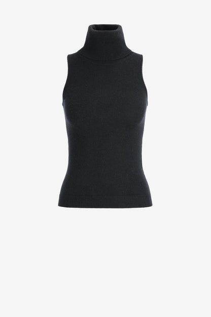 Stricktop Elara in Schwarz Ladneri