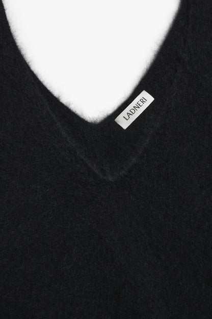 Stricktop Kala in Black Brushed Ladneri