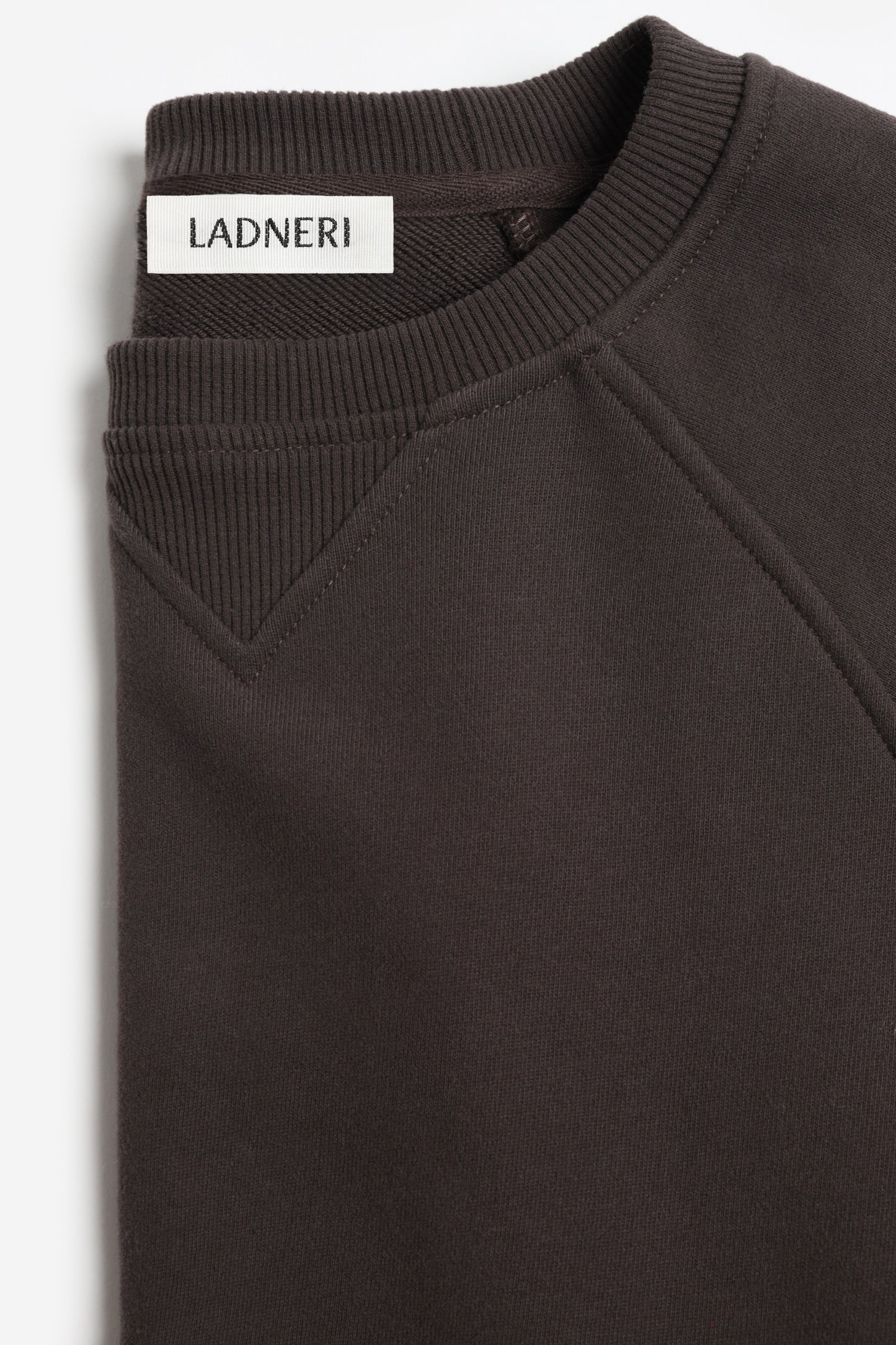 Sweatshirt Marlon in Dunkelbraun Ladneri