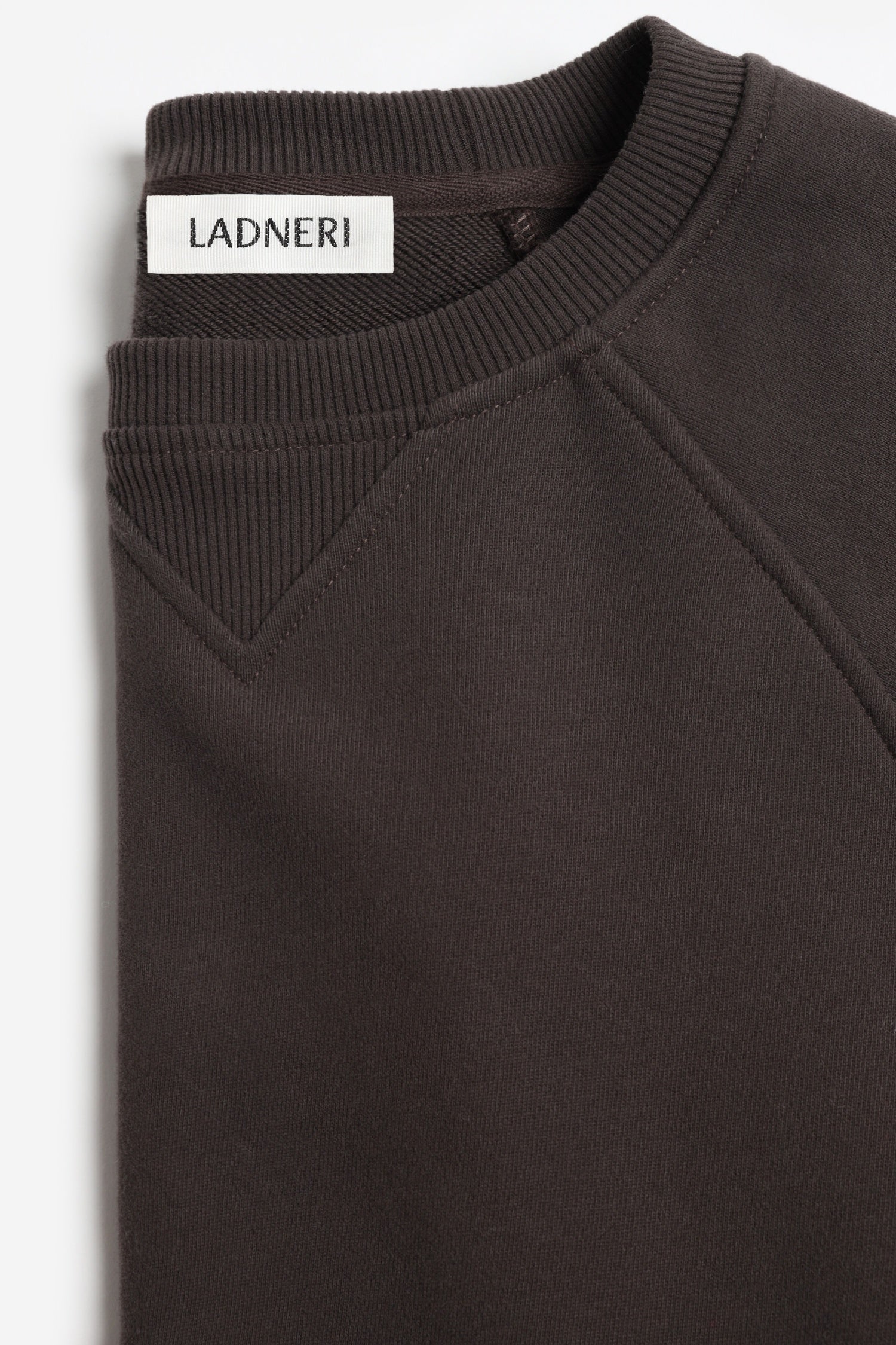 Sweatshirt Marlon in Dunkelbraun Ladneri