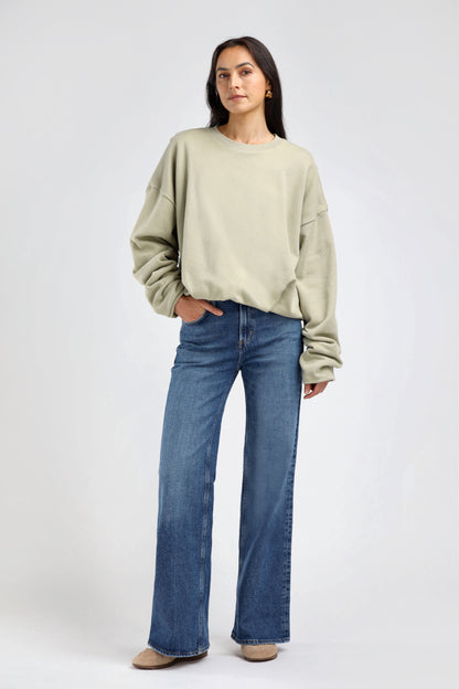 Nick Sweatshirt in SageLadneri - Anita Hass