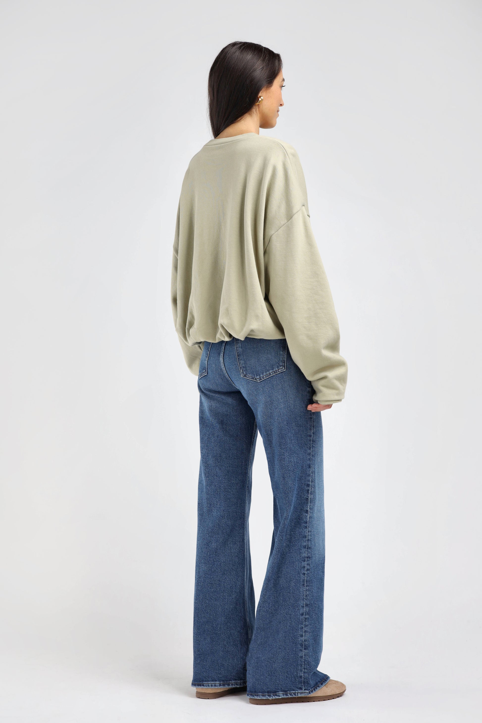 Nick Sweatshirt in SageLadneri - Anita Hass