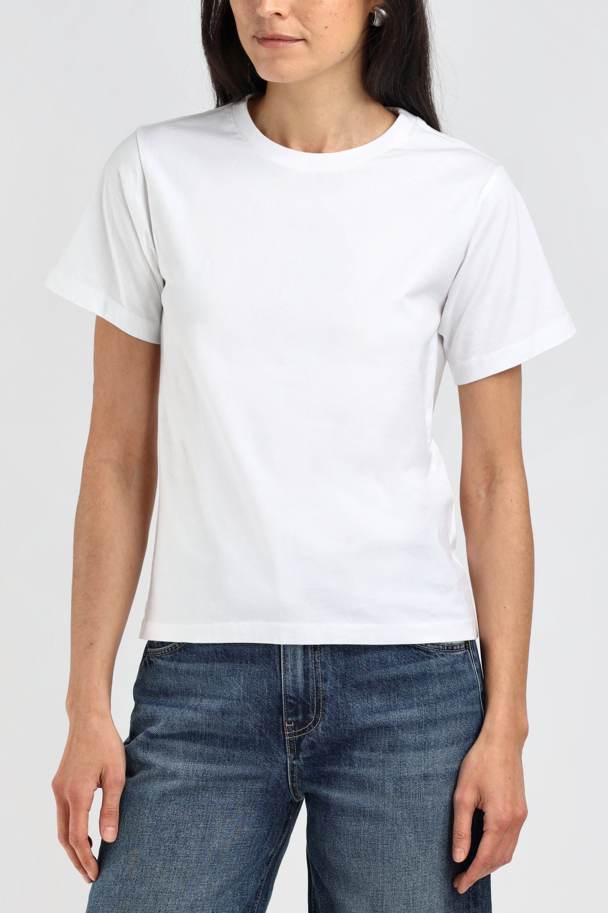 T-Shirt Aletta in Weiß Ladneri